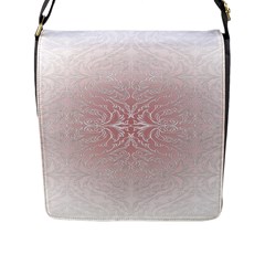 Elegant Damask Flap Closure Messenger Bag (large) by ADIStyle