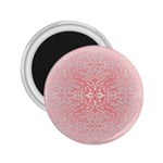 Pink Elegant Damask 2.25  Button Magnet Front