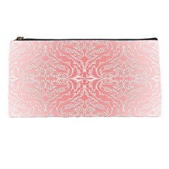 Pink Elegant Damask Pencil Case