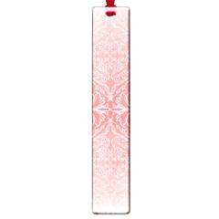 Pink Elegant Damask Large Bookmark