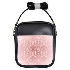 Luxury Pink Damask Girl s Sling Bag by ADIStyle