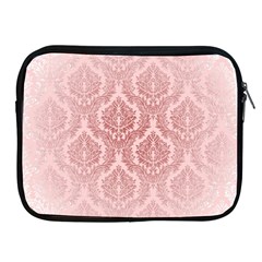 Luxury Pink Damask Apple Ipad 2/3/4 Zipper Case by ADIStyle