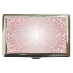 Pink Damask Cigarette Money Case by ADIStyle