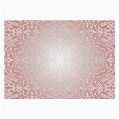 Pink Damask Glasses Cloth (large, Two Sided) by ADIStyle