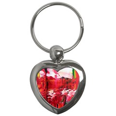 Decisions4 Key Chain (heart) by dawnsebaughinc