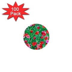 Flower Dreams 1  Mini Button Magnet (100 Pack) by dawnsebaughinc