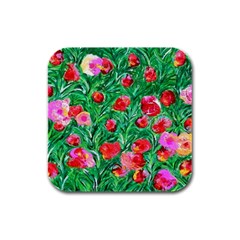 Flower Dreams Drink Coasters 4 Pack (square) by dawnsebaughinc