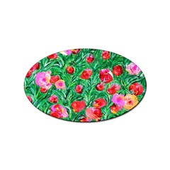 Flower Dreams Sticker 10 Pack (oval) by dawnsebaughinc