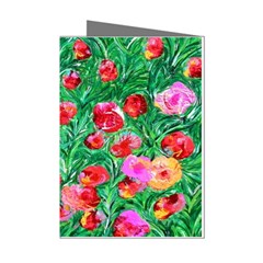 Flower Dreams Mini Greeting Card (8 Pack) by dawnsebaughinc