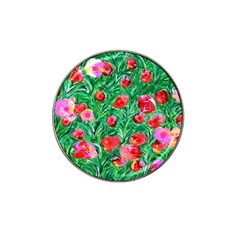 Flower Dreams Golf Ball Marker 4 Pack (for Hat Clip) by dawnsebaughinc