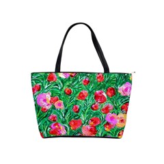 Flower Dreams Large Shoulder Bag by dawnsebaughinc