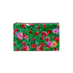 Flower Dreams Cosmetic Bag (small) by dawnsebaughinc