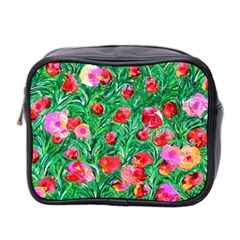 Flower Dreams Mini Travel Toiletry Bag (two Sides)