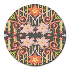 Cosmic Rays 8  Mouse Pad (round)