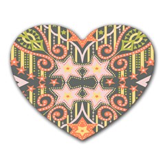 Cosmic Rays Mouse Pad (heart)