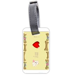 I Love My Dog! II Luggage Tag (One Side)