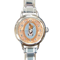 Arn t I Adorable? Round Italian Charm Watch