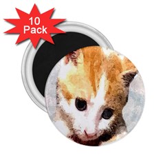 Sweet Face :) 2 25  Button Magnet (10 Pack) by mysticalimages