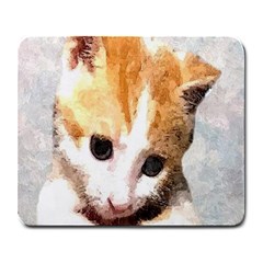 Sweet Face :) Large Mouse Pad (rectangle)