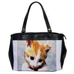 Sweet Face :) Oversize Office Handbag (one Side)