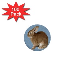 Cute Bunny 1  Mini Button (100 Pack)