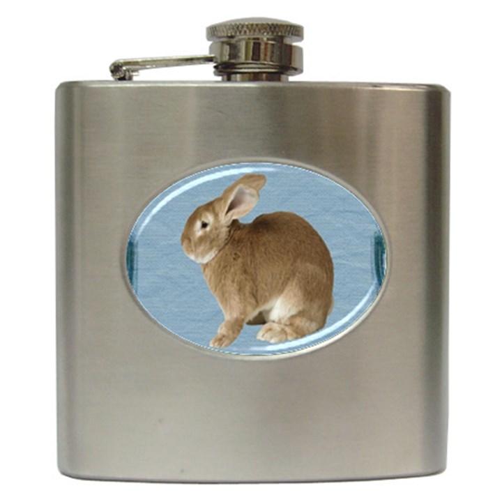 Cute Bunny Hip Flask