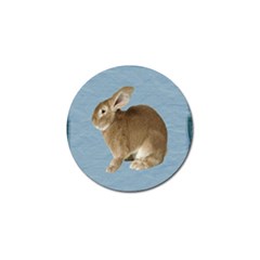 Cute Bunny Golf Ball Marker by mysticalimages