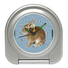 Cute Bunny Desk Alarm Clock by mysticalimages