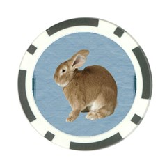 Cute Bunny Poker Chip 10 Pack