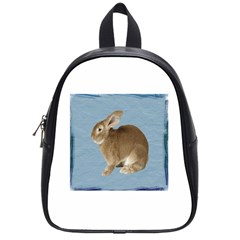 Cute Bunny School Bag (small) by mysticalimages