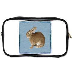 Cute Bunny Travel Toiletry Bag (one Side) by mysticalimages