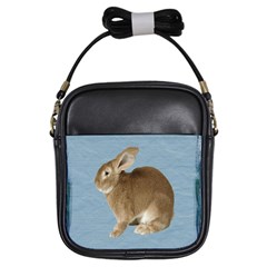 Cute Bunny Girl s Sling Bag by mysticalimages