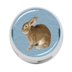 Cute Bunny 4-port Usb Hub (one Side) by mysticalimages