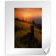 Evening Rest Canvas 8  X 10  (unframed)