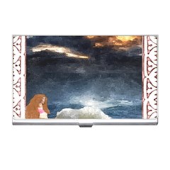 Stormy Twilight [framed] Business Card Holder