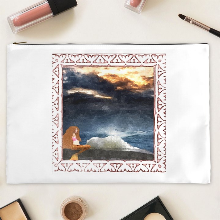 Stormy Twilight [Framed] Cosmetic Bag (XXL)