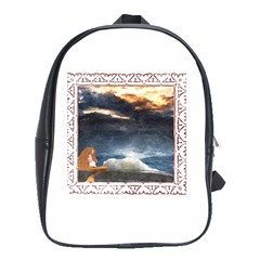 Stormy Twilight [framed] School Bag (xl) by mysticalimages