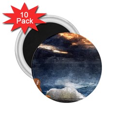 Stormy Twilight  2.25  Button Magnet (10 pack)