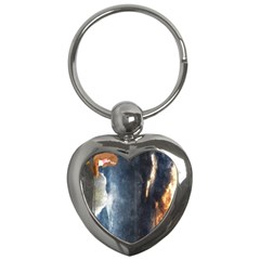 Stormy Twilight  Key Chain (heart)