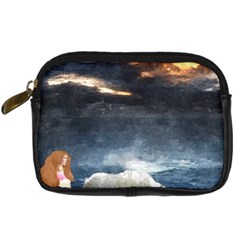 Stormy Twilight  Digital Camera Leather Case by mysticalimages