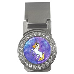 Unicorn Ii Money Clip (cz) by mysticalimages