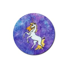 Unicorn Ii Drink Coasters 4 Pack (round) by mysticalimages