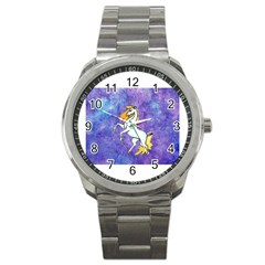 Unicorn Ii Sport Metal Watch by mysticalimages