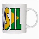 Brazil White Coffee Mug Right