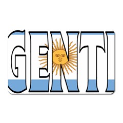 Argentina Magnet (rectangular) by worldbanners