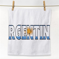 Argentina Face Towel by worldbanners