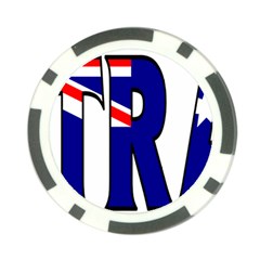 Australia Poker Chip 10 Pack