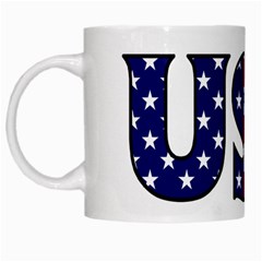 Usa White Coffee Mug