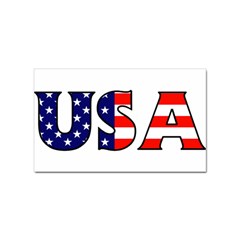 Usa Sticker (rectangle) by worldbanners