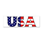 Usa Bumper Sticker Front